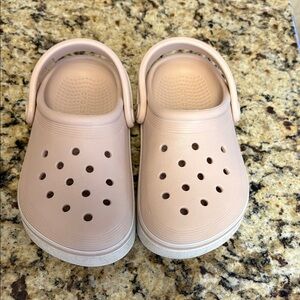 Kids Pink Crocs Size 12 EUC